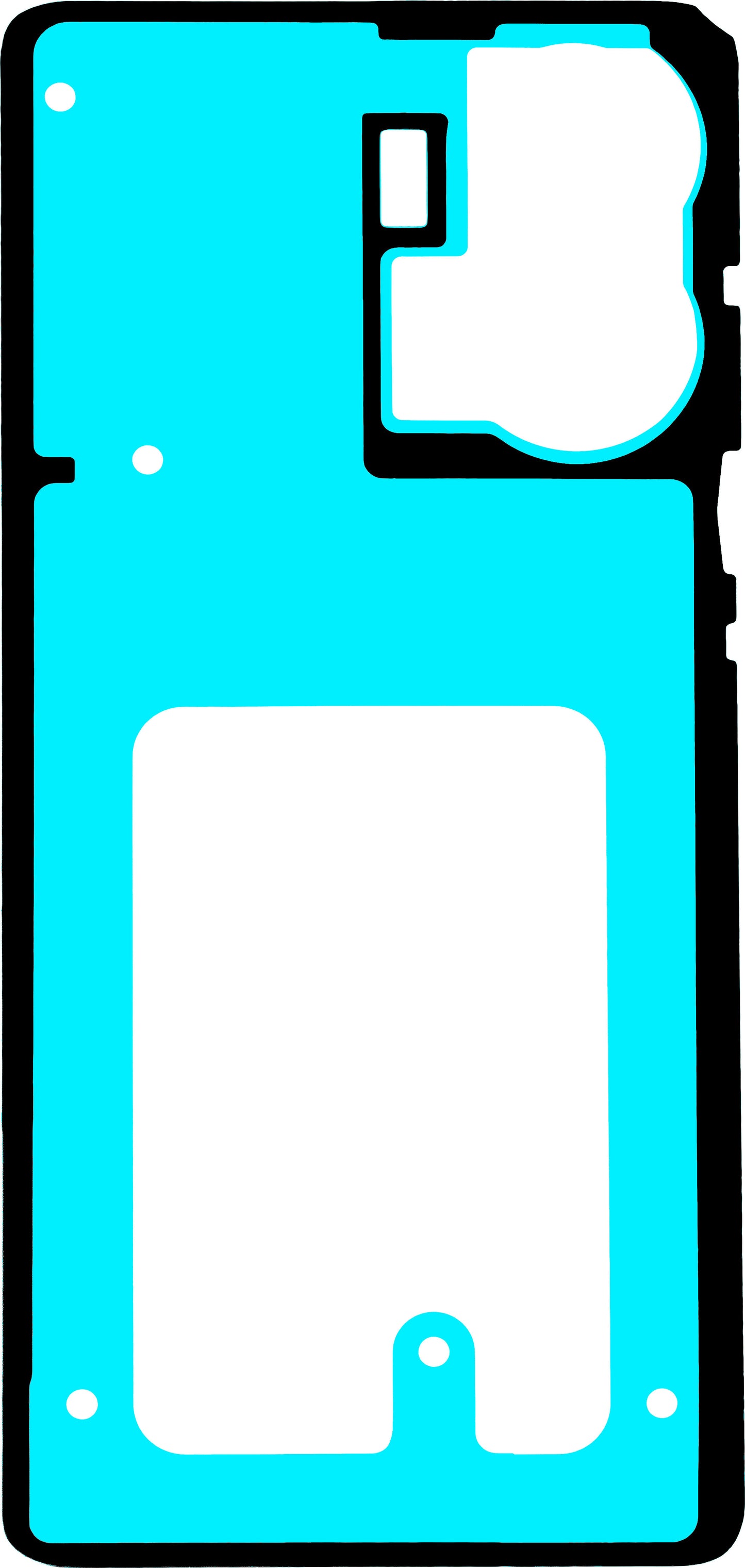 Lepidlo na kryt baterie Motorola Edge 50 Fusion, Service Pack 5948C24385