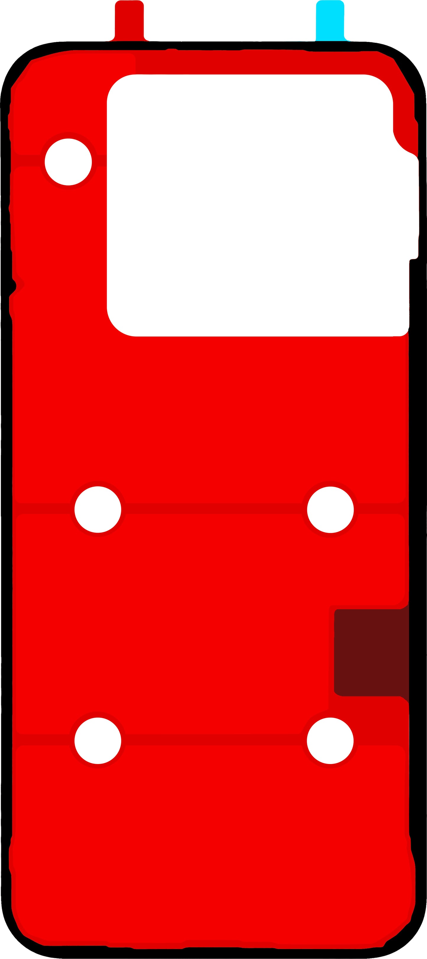 Lepidlo na kryt baterie Realme GT 8 Pro, Service Pack 612717000788