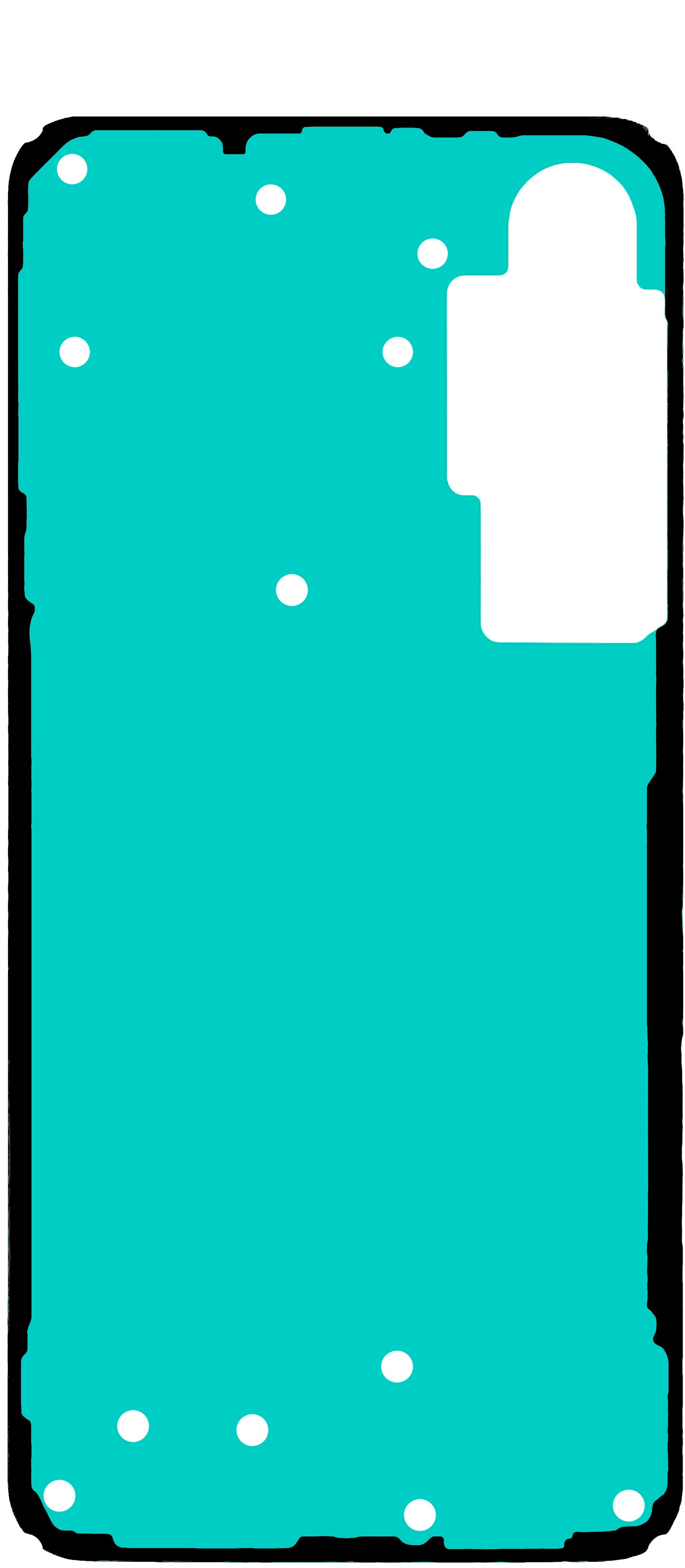 Lepidlo na kryt baterie Samsung Galaxy S24 FE S721, Service Pack GH81-26418A