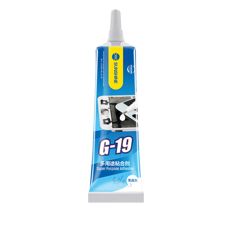 Tekuté lepidlo Sunshine G-19, 50ml, Bílá