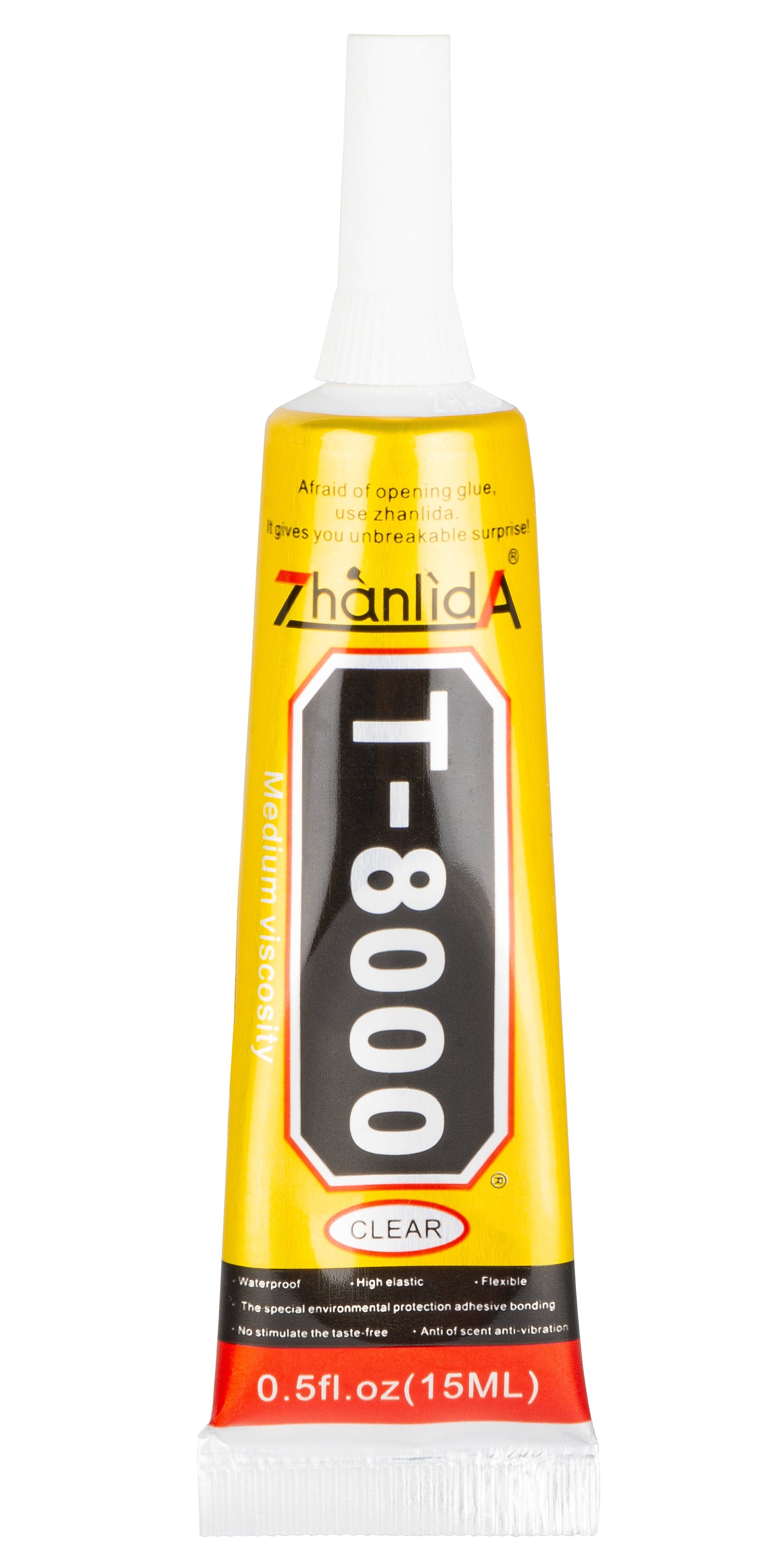 Tekuté lepidlo Zhanlida T-8000, 15ml, průhledné