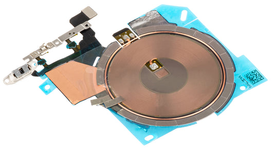 Anténa NFC - Mikrokontaktní tlačítko zapnutí a vypnutí - Hlasitost - Profil - Modul bezdrátového nabíjení Apple iPhone 14 Pro