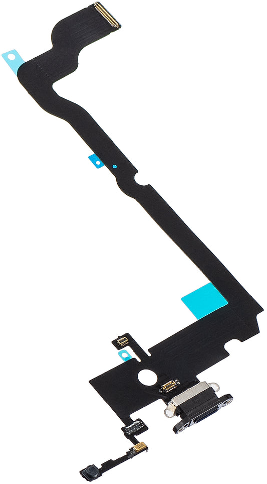 Náramek s nabíjecím konektorem - Mikrofon pro Apple iPhone XS Max, černý