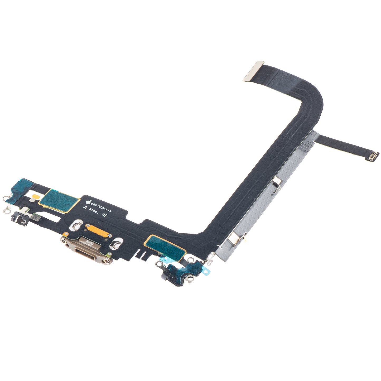 Páska s konektorem nabíjení - mikrofon Apple iPhone 13 Pro Max, zlatá