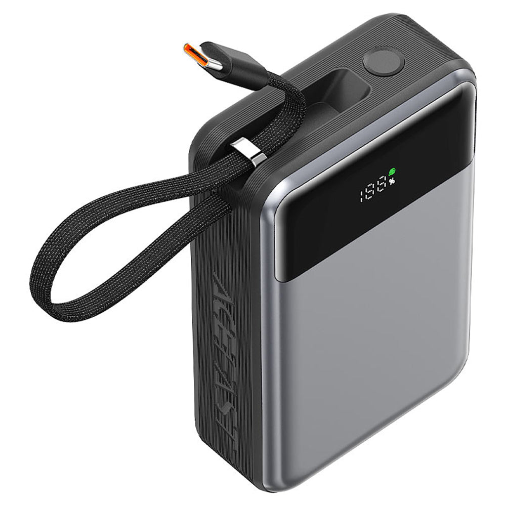 Externí baterie Acefast M21, 20000mAh, 65W, QC + PD, 1 x USB-A - 2 x USB-C, Černá