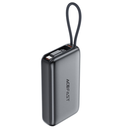 Externí baterie Acefast M32, 10000mAh, 35W, PD, 2 x USB-C, šedá