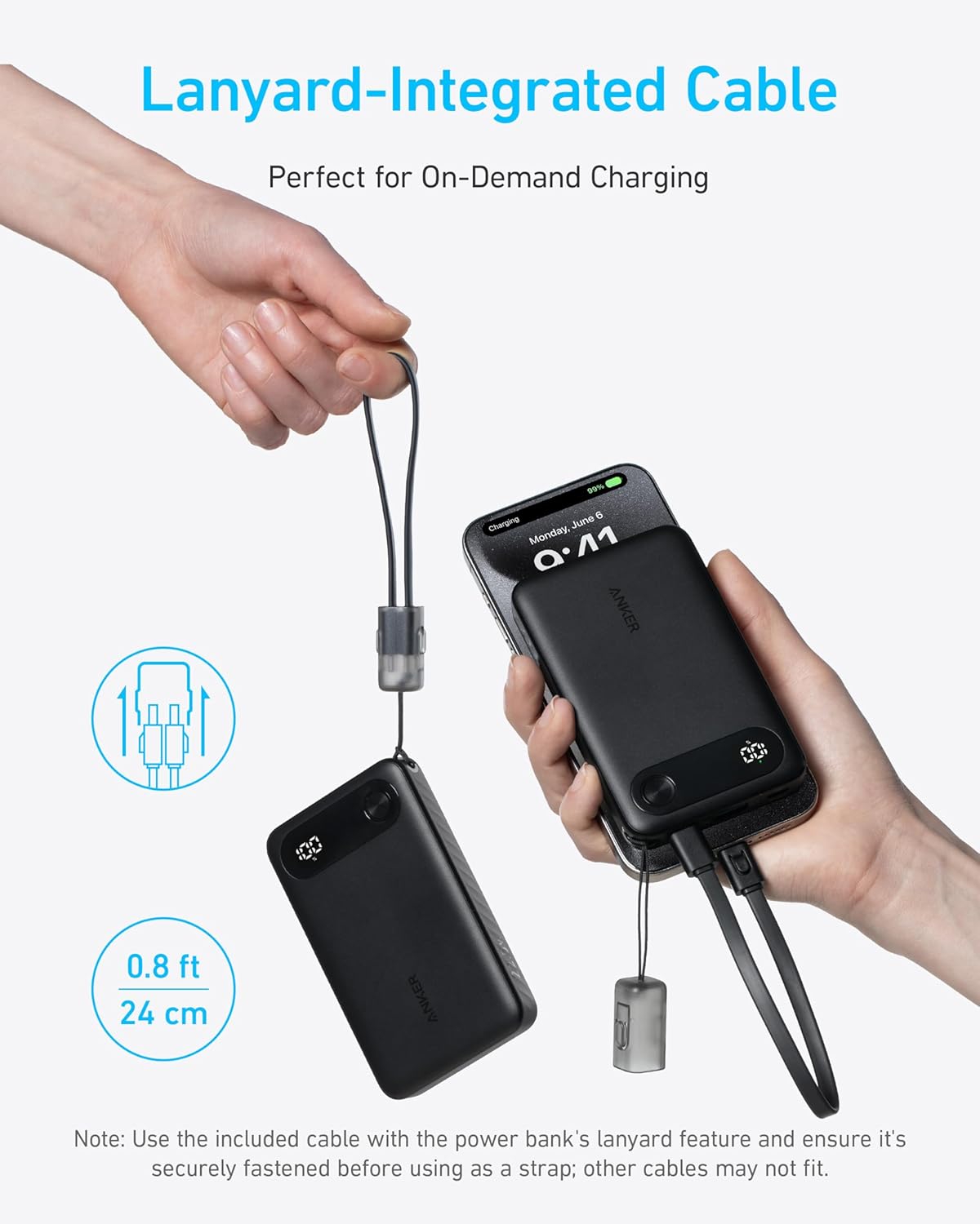 Externí baterie Anker PowerCore, 10000mAh, 22,5W, QC + PD, 1 x USB-A - 2 x USB-C, černá A1257G11