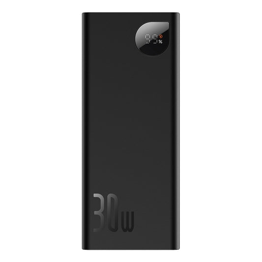 Externí baterie Baseus Adaman, 20000mAh, 30W, QC + PD, 1 x USB-C - 2 x USB-A, černá PPAD030001 PPAD030001