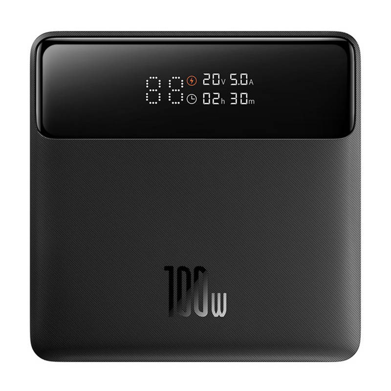 Externí baterie Baseus Blade HD, 20000mAh, 100W, QC + PD, 2 x USB-A - 2 x USB-C, Černá PPBL000301