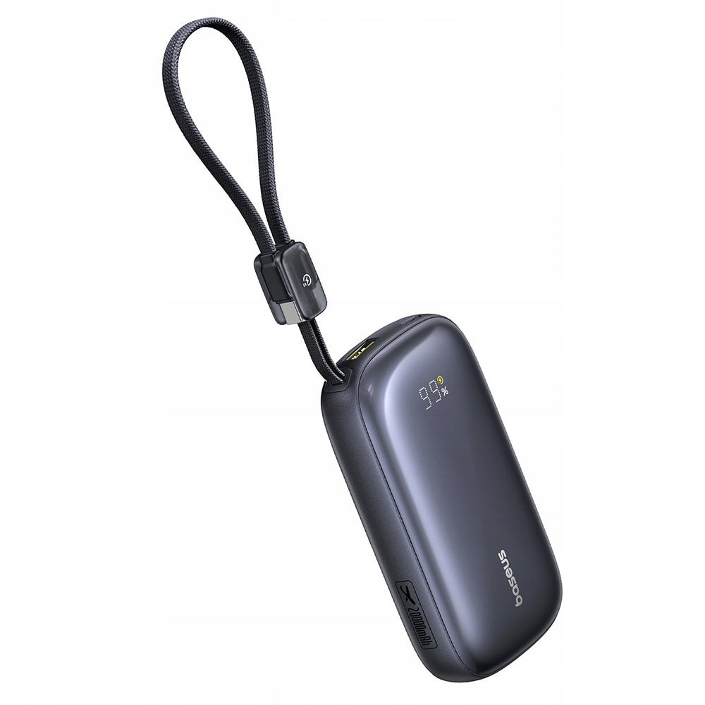 Externí baterie Baseus EnerFill FC21 Qpow 3 Ultra, 20000mAh, 22.5W, QC + PD, 1 x USB-A - 1 x USB-C, Černá E0027M00