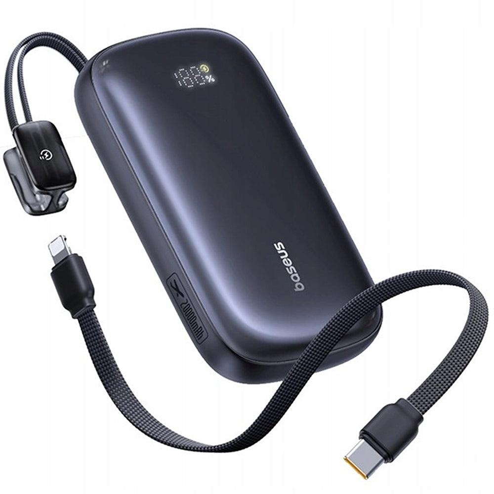 Externí baterie Baseus EnerFill FC21 Qpow 3 Ultra, 20000mAh, 22.5W, QC + PD, 1 x USB-A - 1 x USB-C, Černá E0027M00