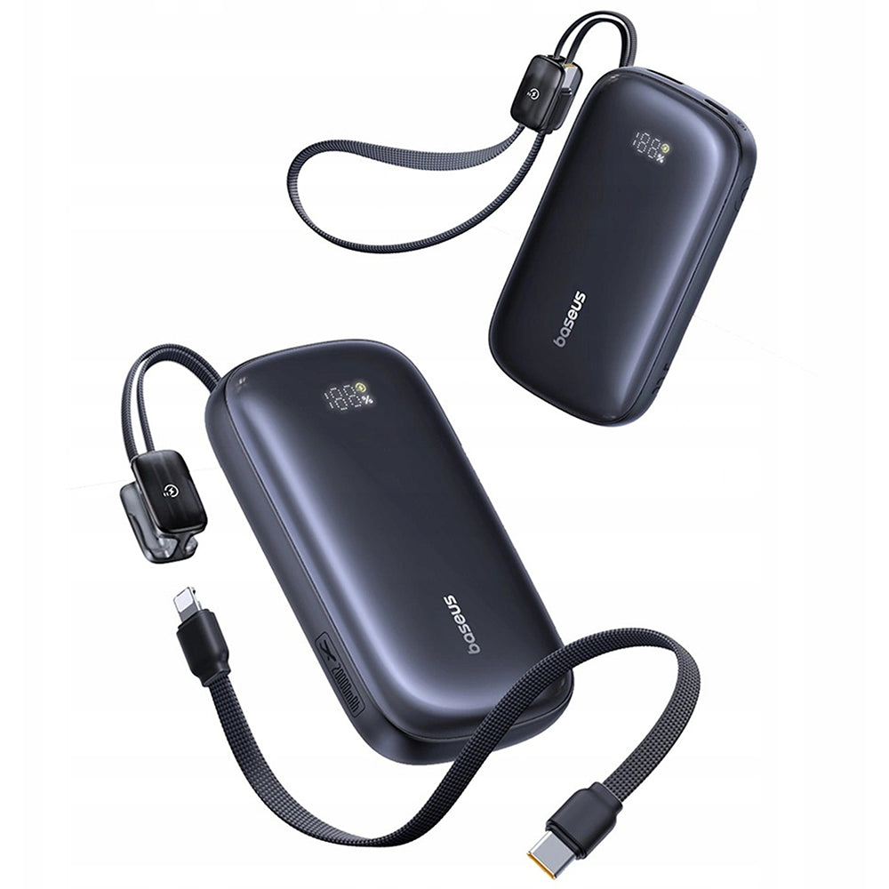 Externí baterie Baseus EnerFill FC21 Qpow 3 Ultra, 20000mAh, 22.5W, QC + PD, 1 x USB-A - 1 x USB-C, Černá E0027M00