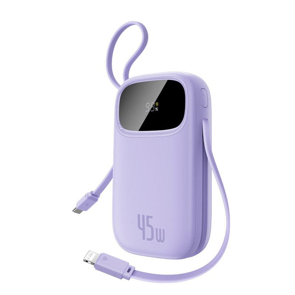 Externí baterie Baseus EnerFill FC31 Qpow 3, 20000mAh, 45W, QC + PD, 1 x Lightning - 1 x USB-A - 2 x USB-C, Mov E0028D02