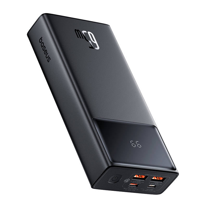 Externí baterie Baseus Star Lord, 20000mAh, 65W, QC + PD, 1 x USB-C - 2 x USB-A, Černá P10022906113-00