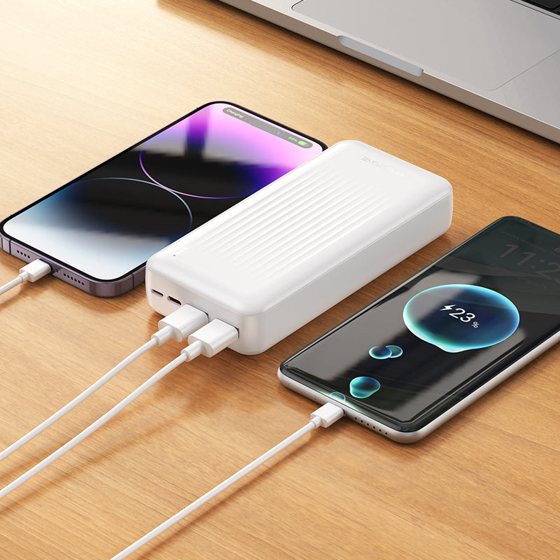 Externí baterie Borofone BJ78A Clever, 20000mAh, 10W, 2 x USB-A, Černá