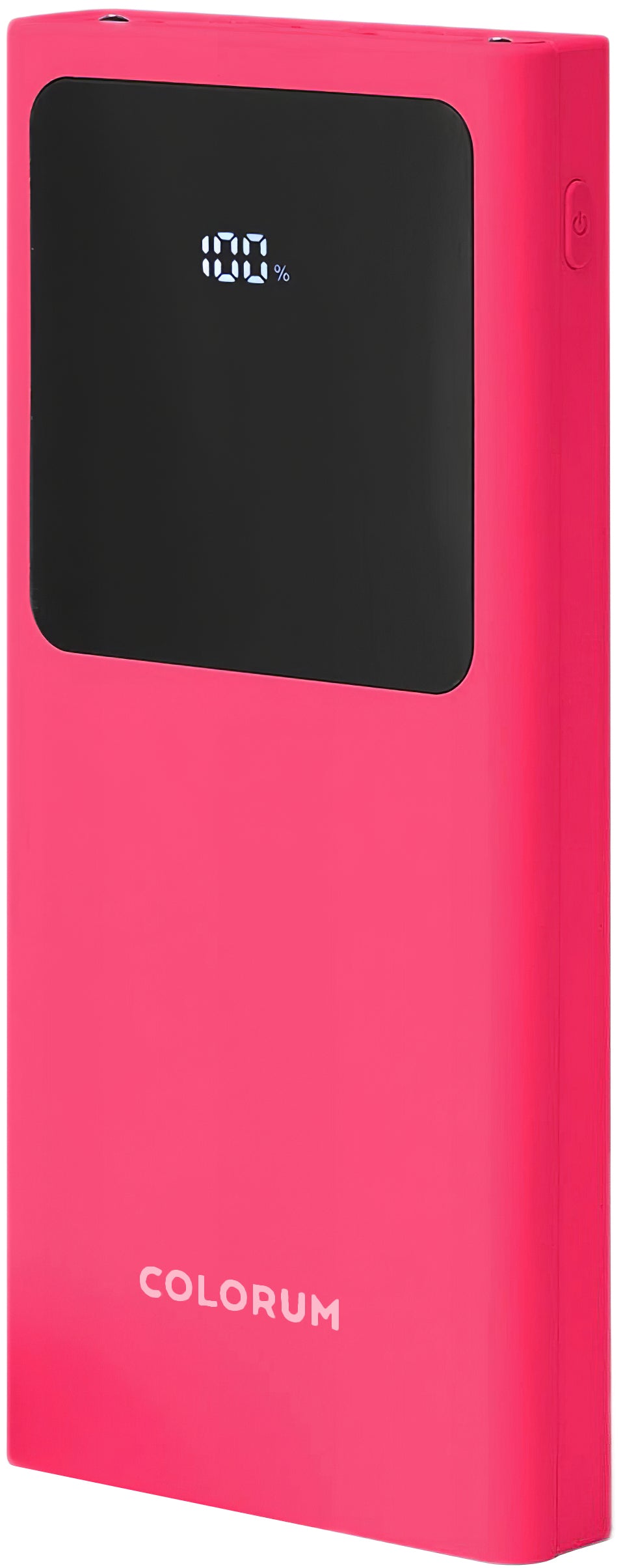 Externí baterie Colorum CPB10-02, 10000mAh, 10W, 2 x USB-A, purpurová barva