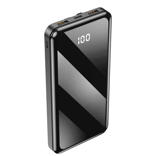 Externí baterie Forever TB-411, 10000mAh, 10W, 1 x Lightning - 1 x microUSB - 1 x USB-C - 2 x USB-A, černá