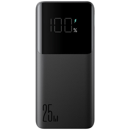 Externí baterie Joyroom JR-PBF20, 10000mAh, 25W, QC + PD, 1 x USB-C - 2 x USB-A, Černá