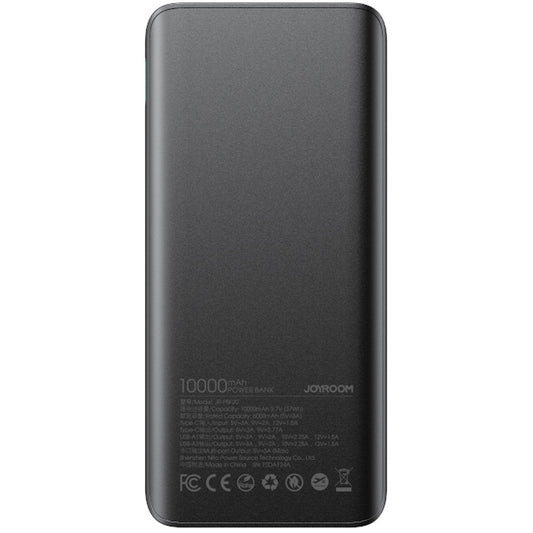 Externí baterie Joyroom JR-PBF20, 10000mAh, 25W, QC + PD, 1 x USB-C - 2 x USB-A, Černá