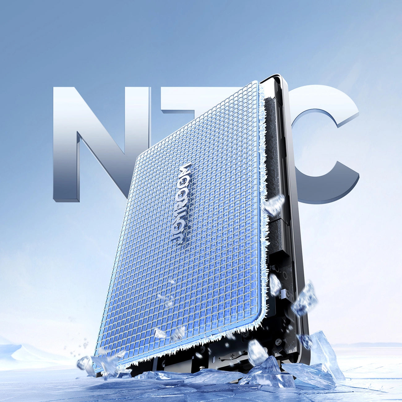 Externí bezdrátová baterie Joyroom JR-PBM08, 5000mAh, 20W, PD + FQI, 1 x QI - 1 x USB-C, šedá