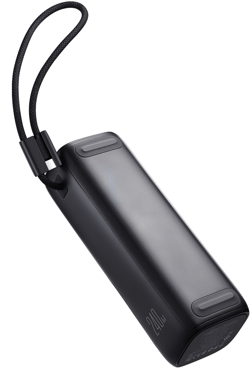 Powerbanka Joyroom PODIX PR70, 25000 mAh, 240 W, QC + PD, 1× USB-A – 3× USB-C, černá