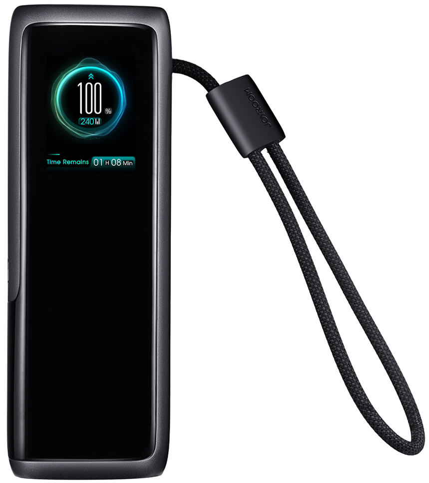 Powerbanka Joyroom PODIX PR70, 25000 mAh, 240 W, QC + PD, 1× USB-A – 3× USB-C, černá
