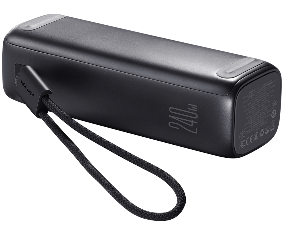 Powerbanka Joyroom PODIX PR70, 25000 mAh, 240 W, QC + PD, 1× USB-A – 3× USB-C, černá