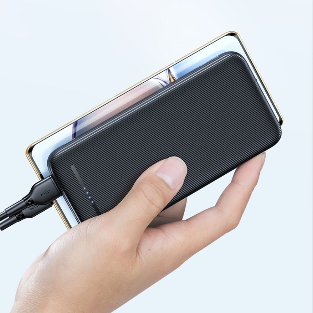 Externí baterie McDodo MC-4631 Online, 10000mAh, 10W, 2 x USB-A - 1 x USB-C, Černá