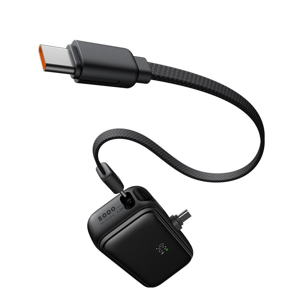 McDodo MC-7760 Freekit External Battery, 5000mAh, 22.5W, PD, 3 x USB-C, Black