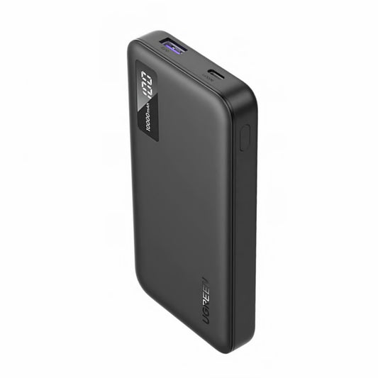 UGREEN PB311 externí baterie, 10000mAh, 22,5W, QC + PD, 1 x USB-C - 2 x USB-A, černá