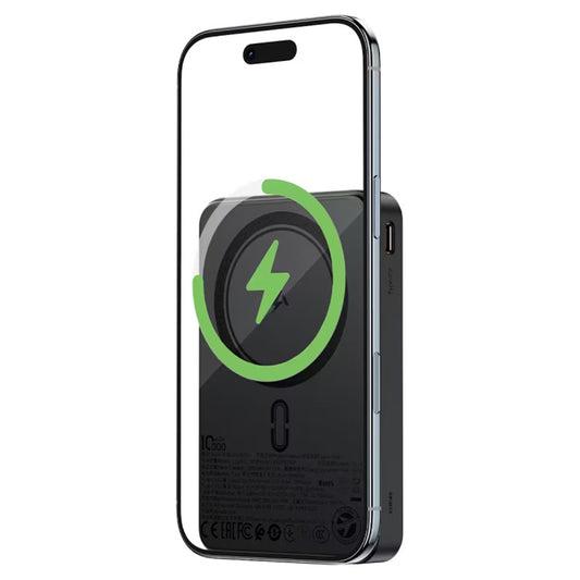 Bezdrátová externí baterie Acefast M31, 10000mAh, 22.5W, QC + PD + FQI, 1 x QI - 1 x USB-A - 2 x USB-C, Černá