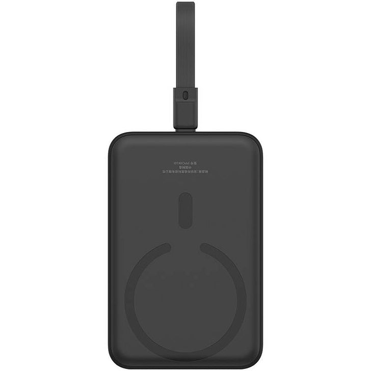 Externí bezdrátová baterie Baseus Magnetic Mini, 10000mAh, 20W, PD + FQI, 1 x Lightning - 1 x QI - 1 x USB-C, Černá P10022109113-00