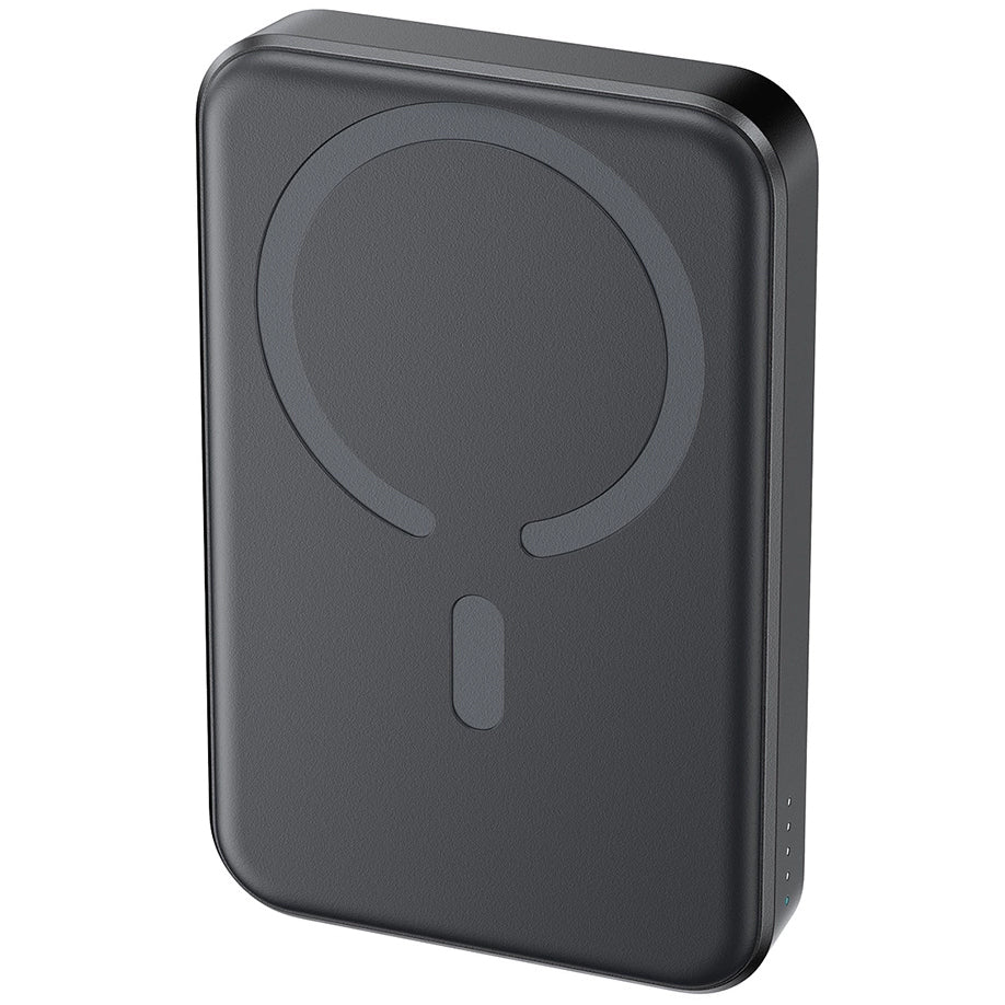Bezdrátová externí baterie Joyroom JR-W020, 10000mAh, 20W, QC + PD + FQI, 1 x QI - 1 x USB-A - 1 x USB-C, Černá