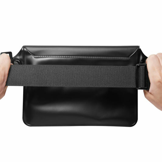 Vodotěsná taška Spigen Aqua Shield, Univerzální, Černá AMP04532