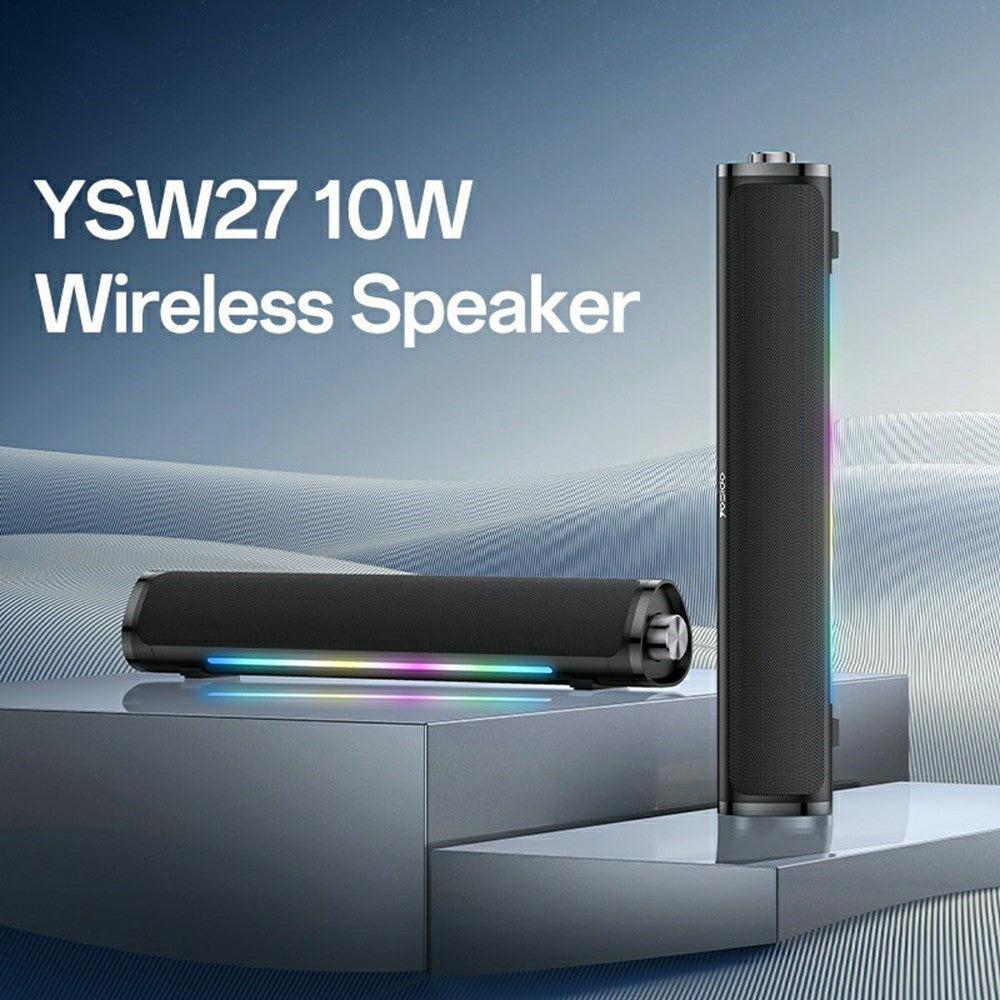 Bluetooth reproduktor Yesido YSW27, 10W, RGB, Černá