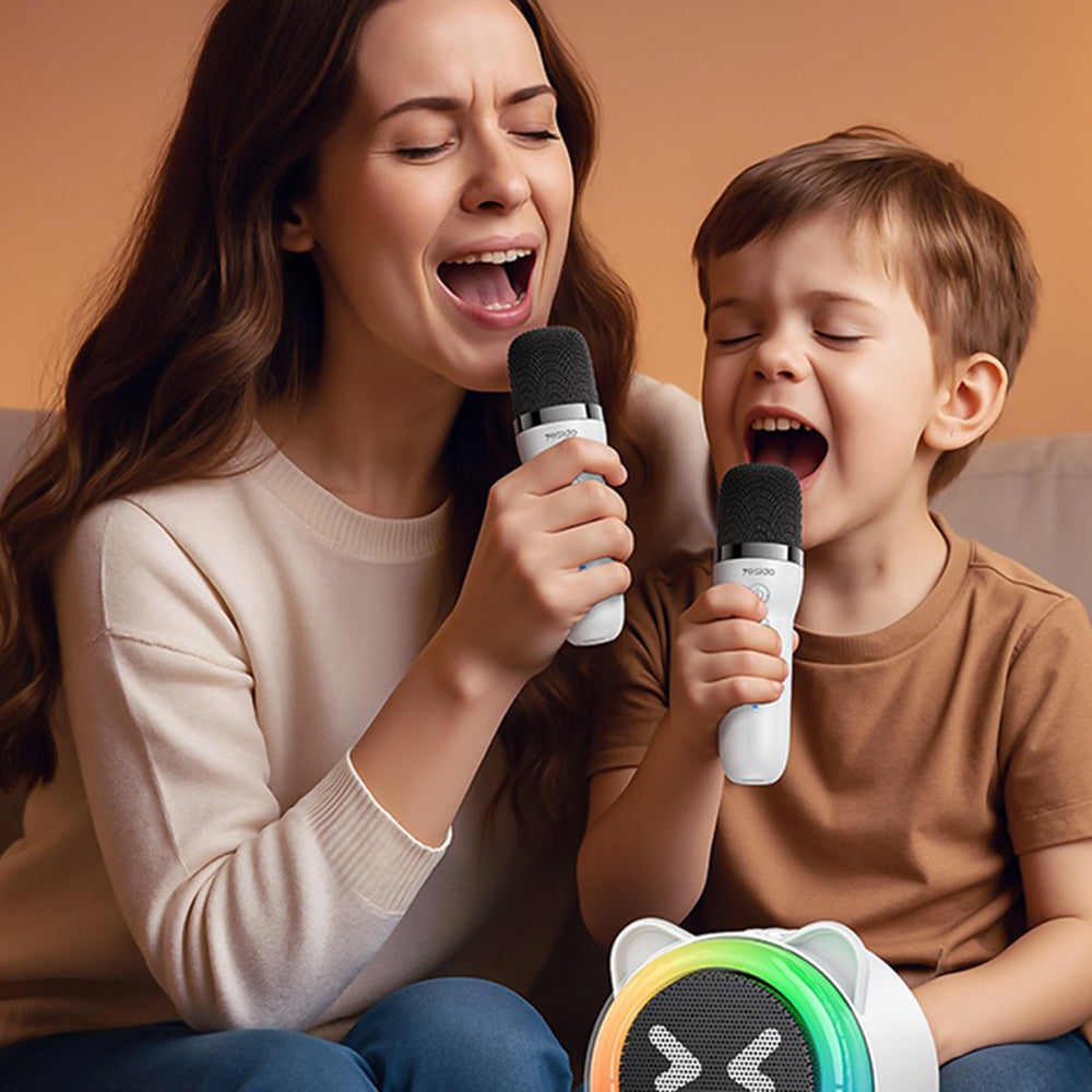 Bluetooth reproduktor Yesido YSW36 Kids, 5W, Karaoke, Bílá