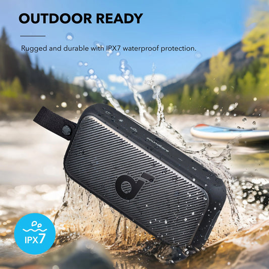 Přenosný reproduktor Bluetooth Anker SoundCore Motion 300, 30 W, TWS, vodotěsný, černý A313535011