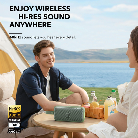Přenosný Bluetooth reproduktor Anker SoundCore Motion 300, 30W, TWS, Vodotěsný, Zelený A3135061