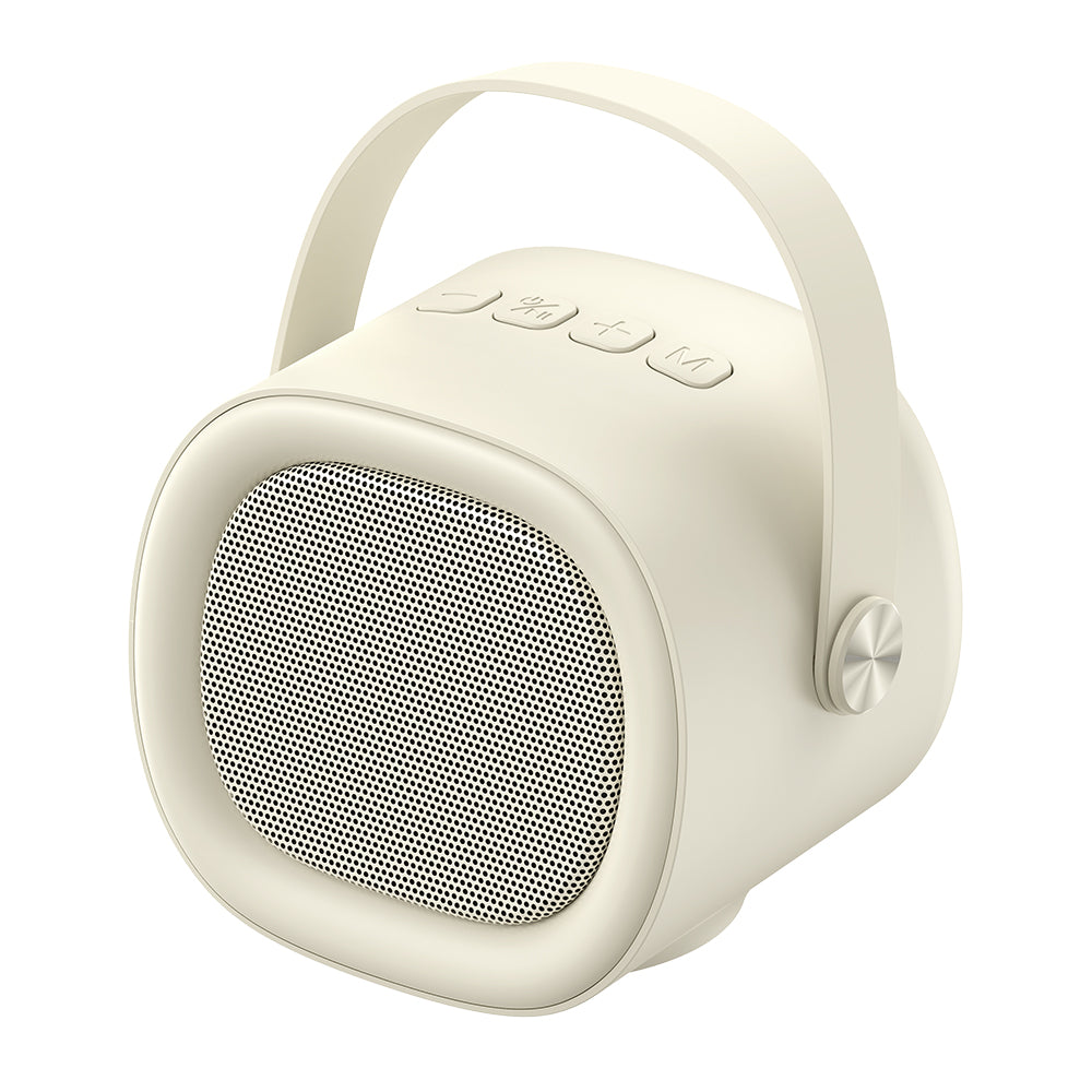 Přenosný Bluetooth reproduktor HAVIT SK819BT Karaoke, 5W, béžový