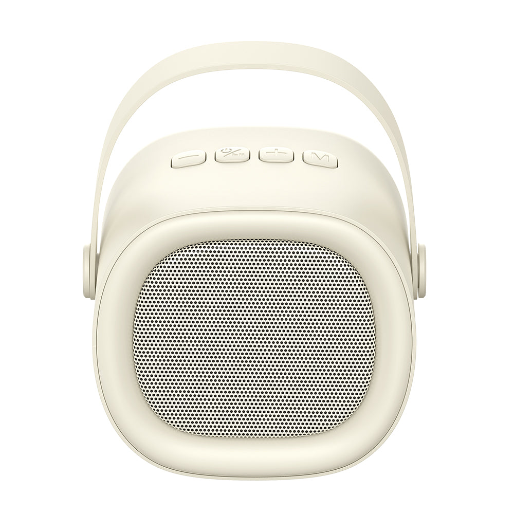 Přenosný Bluetooth reproduktor HAVIT SK819BT Karaoke, 5W, béžový