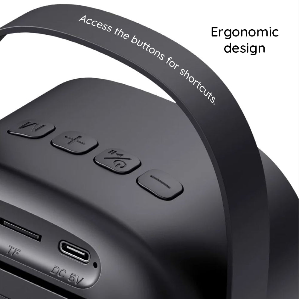 Přenosný Bluetooth reproduktor HAVIT SK819BT Karaoke, 5W, černý