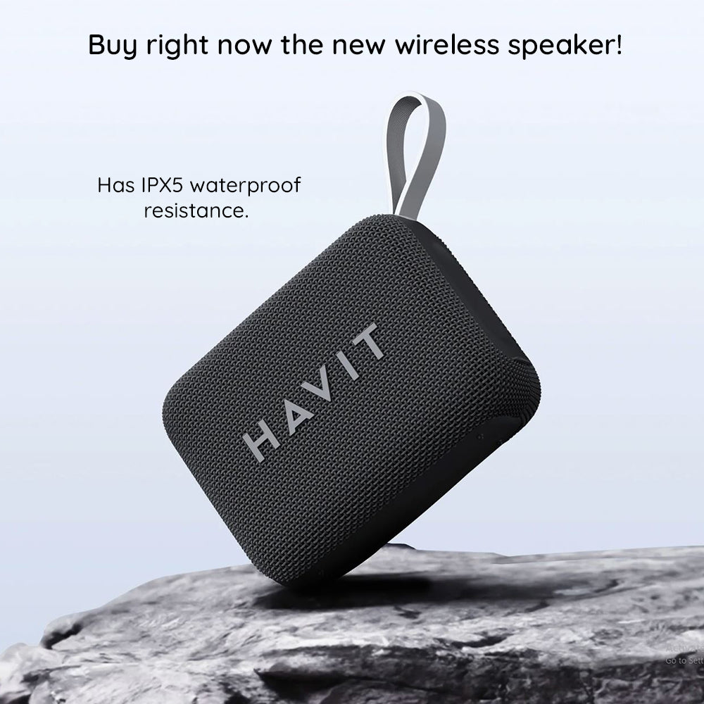 Přenosný Bluetooth reproduktor HAVIT SK874BT, 8W, Voděodolný, Maskovací vzor