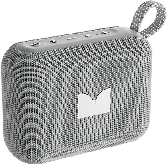 Přenosný Bluetooth reproduktor Monster Cube 1, 12W, TWS, vodotěsný, šedý