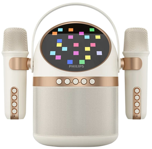 Přenosný Bluetooth reproduktor Philips, 10W, Karaoke, Béžový TAS2509WT/00