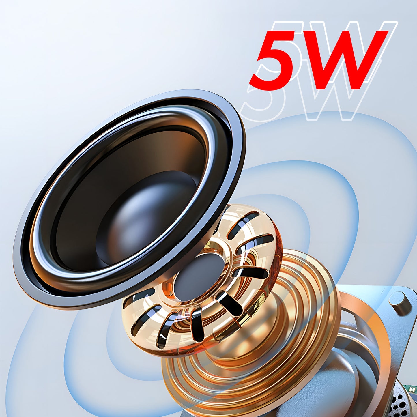 Přenosný Bluetooth reproduktor XO Design F38, 5W, černý