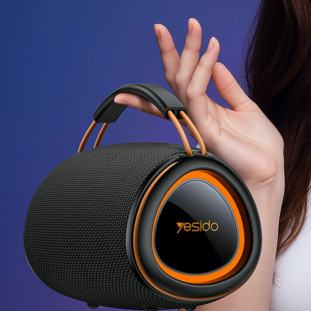 Přenosný Bluetooth reproduktor Yesido YSW39, 20W, TWS, RGB, černý