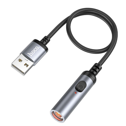 Cigaretový zapalovač do auta HOCO UA30, USB-A, 30cm