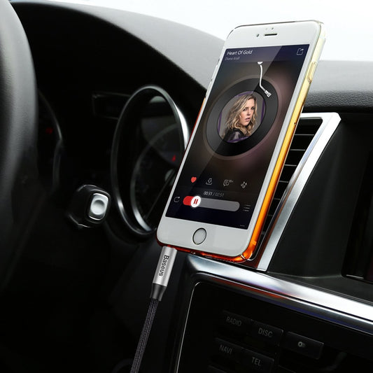 Audio kabel 3,5 mm - 3,5 mm Baseus Yiven Yiven M30, 1 m, černý CAM30-BS1