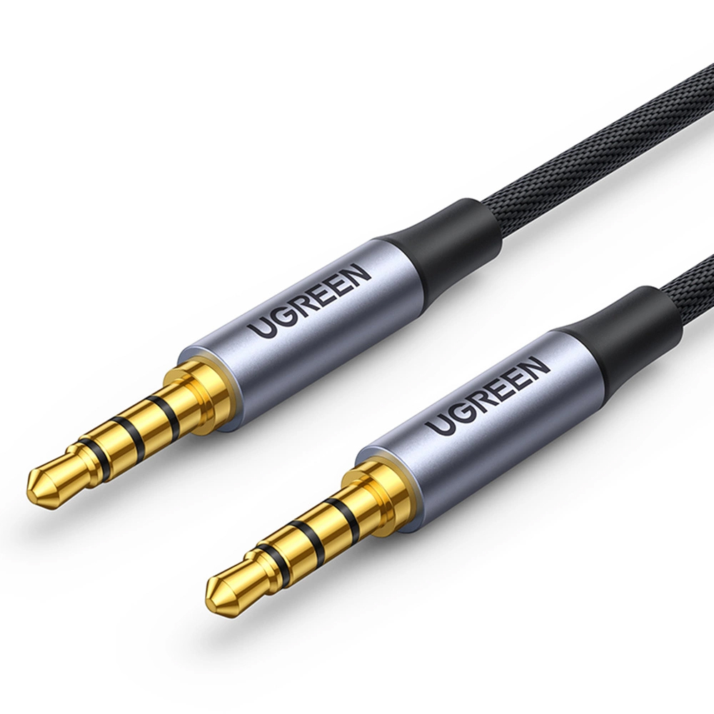 Audio kabel 3,5 mm - 3,5 mm UGREEN AV183, 1,5 m, černý