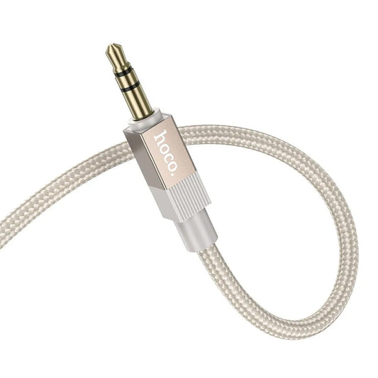 Audio kabel 3.5mm - 3.5mm HOCO UPA32, 1m, Zlatý